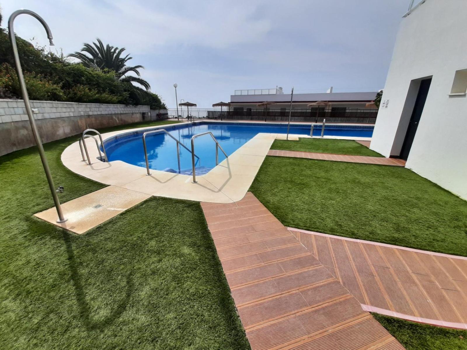Apartment In Costa Del Sol With Large Terrace For 9 People 林孔-德拉维多利亚 客房 照片
